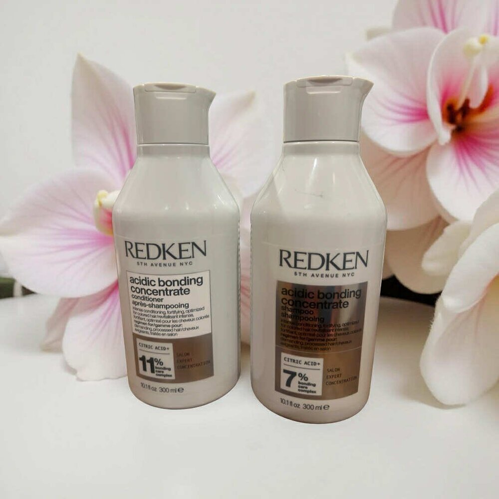 Redken Acidic Bonding Concentrate Sulfate Shampoo Conditioner 10.1 oz